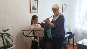 Открытый урок по классу "Флейты"