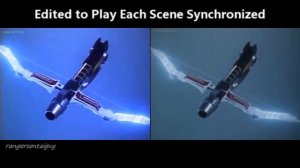 Power Ranger and Super Sentai Split Screen Comparison Editing Breakdown by rangersentaiguy