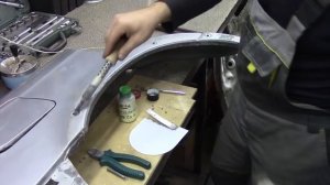 Кузовной ремонт. Опять не много про олово. Body repair.