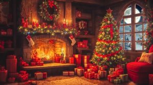 Новогодняя мелодия 10.1.Cozy Christmas Ambienc,e