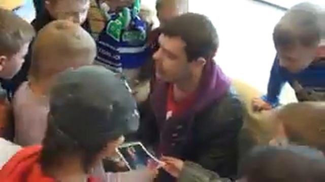 Встреча с актёрами Молодёжки Андрей Кисляк