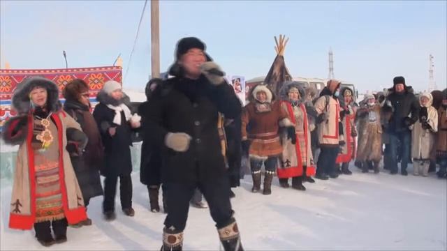 Обрядовый праздник арктических народов Якутии "Встреча солнца" смотреть онлайн