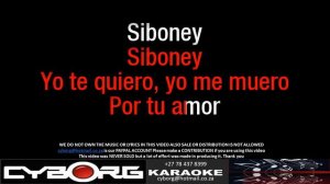 READ DESCRIPTION - Concha Buika - Siboney ORIGINAL VOCAL WITH KARAOKE LYRIC SYNC DEAF AID
