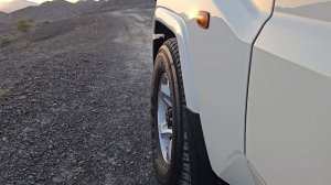 Toyota Land Cruiser 76 suspension flex