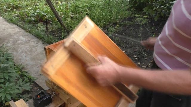 Самодельная дробилка для яблок. смотреть онлайн