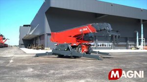 Обзор телескопического погрузчика Magni RTH 13.26