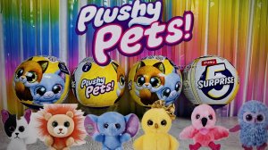 Новинки от Zuru  5 Surprise Plushy Pets 2 Series! Собираем коллекцию от Зуру Плюши Пет