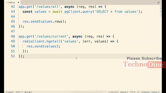 Express api Setup - node.js + express on Docker with Kubernetes - tutorial - setup of express #57