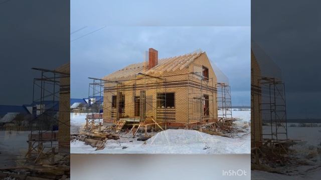 Завершено строительство мансардного дома 137 к.м. в Йошкар-Оле дом под ключ в Лайф Йошкар-Ола РМЭ