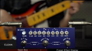 Cube Baby Bass New Product Unpacking And Preset Effect Display