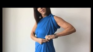 Кусок ткани и множество вариантов платьев и блузок без иголки и нитки!