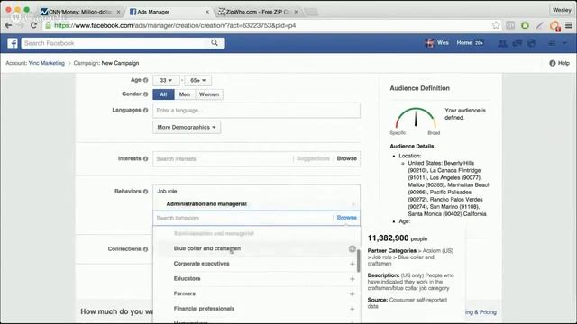 Facebook Targeting - Target Demographic by Zip Code смотреть онлайн
