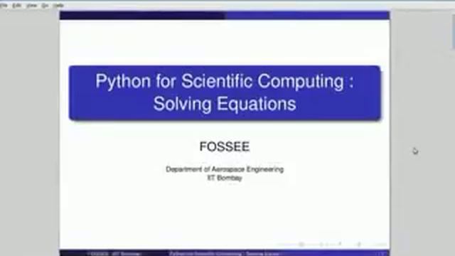 Python Tutorial : Ordinary Differential Equations (ODEs) Python for Scientific Computin смотреть онлайн