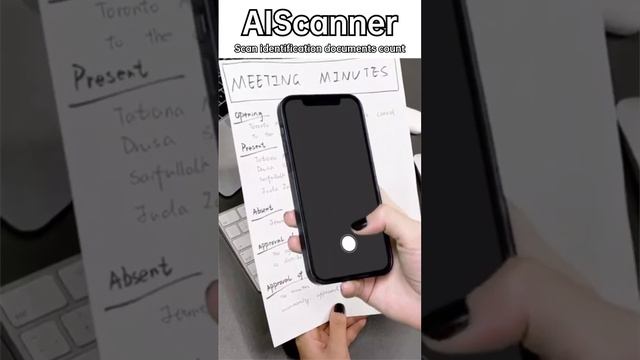 AIScanner app for documents that can be used to scan books, novels, magazines, and scan to PDF