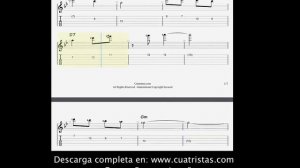 Seis Milonga Demo tabs para Cuatro Puertorriqueño