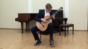 И.С.Бах "Аллеманда" Гитара