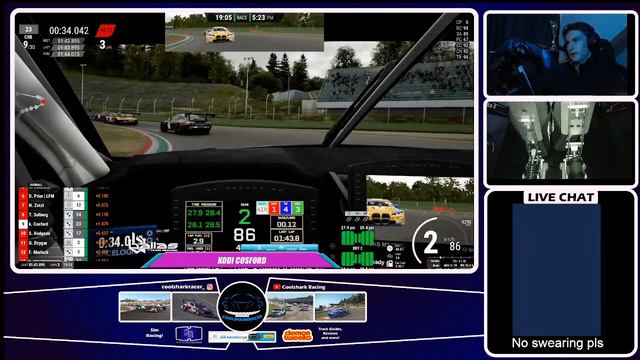 Quick lfm race to get safety rating! Assetto Corsa Competizione смотреть онлайн