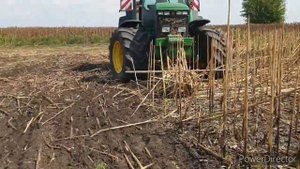 Дисковка подсолнечника дискатором Вадерштат