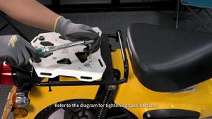 HONDA CROSS CUB CC110 (2023) Top Case Rack