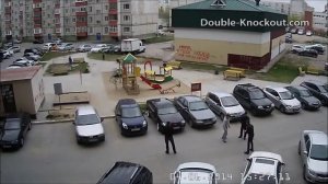 Боксер на улице когда на него нападают