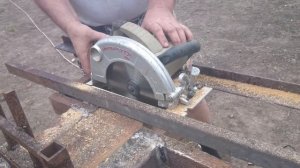 Пил пазов для стыковки бруска 150 циркуляркой