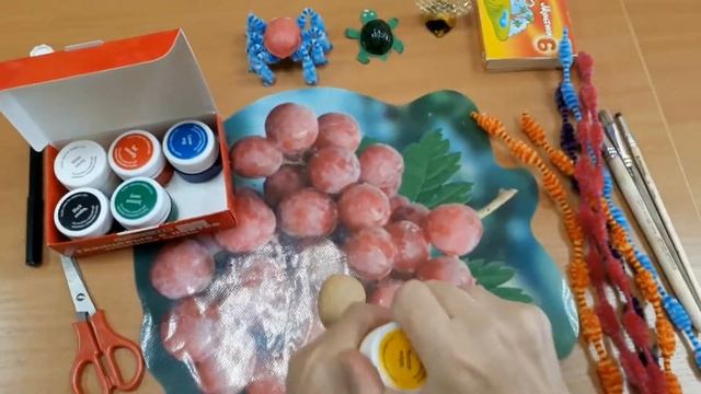 Поделки из скорлупки грецкого ореха «Паучок» смотреть онлайн