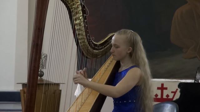 Ирина Карпова (арфа)   Г.Гендель - Прелюдия