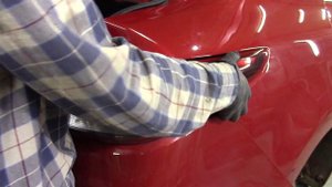 Как снять задний фонарь на Киа Рио4.Removing the rear light on the Kia Rio 4