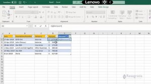 Introduction to Formatted Excel Tables