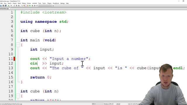 3. C++ Programming - Inline Function