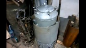 Самодельная термостойкая краска ч.2 (испытание огнём)