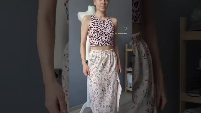 хочу/могу ! сшила себе юбку и топ на лето смотреть онлайн