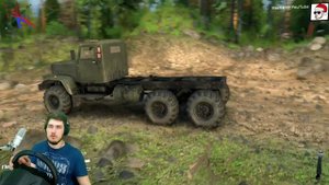 АВТОБУС С РАБОЧИМИ ЗАСТРЯЛ В РЕКЕ - SPINTIRES