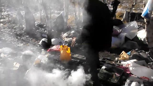 В Кинешме бездомные люди соорудили из хлама собственное городище смотреть онлайн