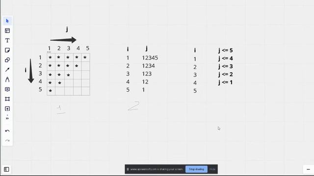 7th Star Pattern Program in JAVA - shubhamvsnv смотреть онлайн