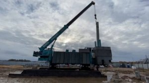 Вдавливание свай с помощью СВУ | СК Базис