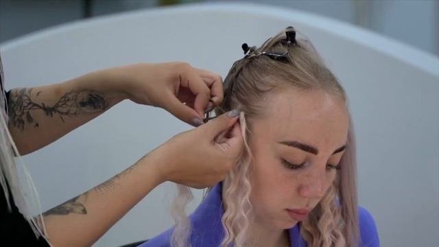 Приплетение заготовок | школа афроплетения