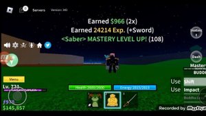 как сделать баг на большой меч в blox fruit на телефоне