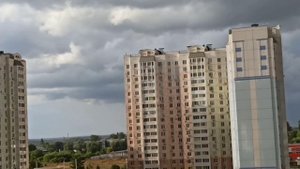 Налетел ливень в Ростове, с грозой и умчался дальше/Downpour in Rostov with hail flew and sped away
