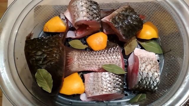 Диетическое блюдо. Рыба на пару.