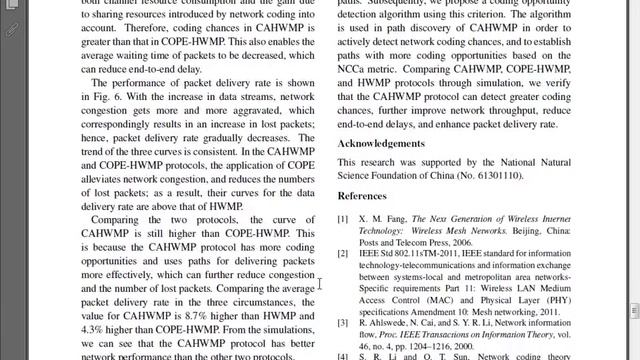SD IEEE JAVA NETWORK CODING-AWARE ROUTING PROTOCOL IN WIRELESS MESH NETWORKS