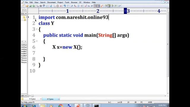 Package in Java by Mahesh