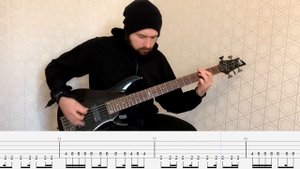 Deftones - Be Quiet and Drive Bass Cover (Tabs)