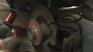 Замена заднего подшипника на Opel Zafira