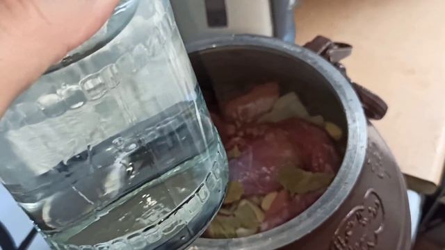 Тушёнка классическая в афганском казане. Из свинины