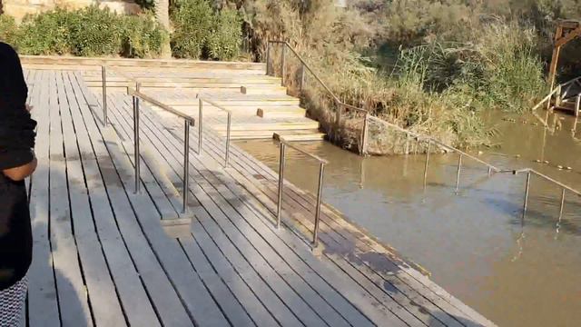 Here Jesus was baptized - Qasr El Yahud, the baptismal site on the River Jordan смотреть онлайн