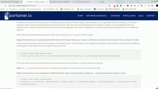 How to install Portainer in Docker, Docker Container Management tool смотреть онлайн
