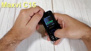 Maxvi C15 Incoming Call And Ringtones, входящий звонок, мелодии и сигналы сообщений