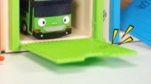 Учим цвета с Тайо Игрушки l Игра с цветом с тележкой l Колесо радужного монстра