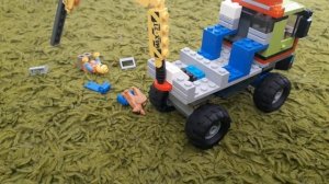 Как сделать кран из лего